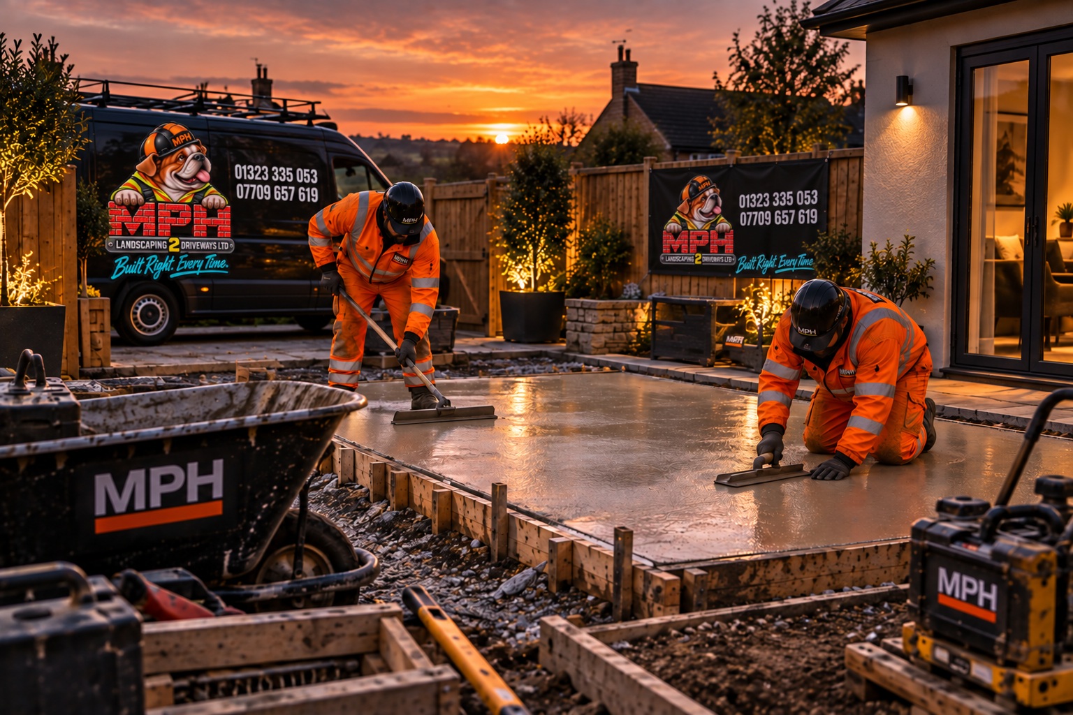 Concrete bases