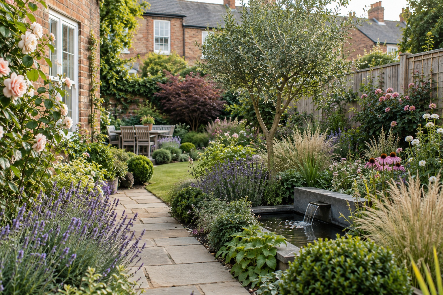 Planting & features